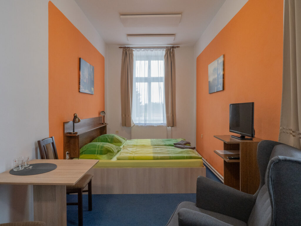 Hotel Club – jednolůžkový pokoj