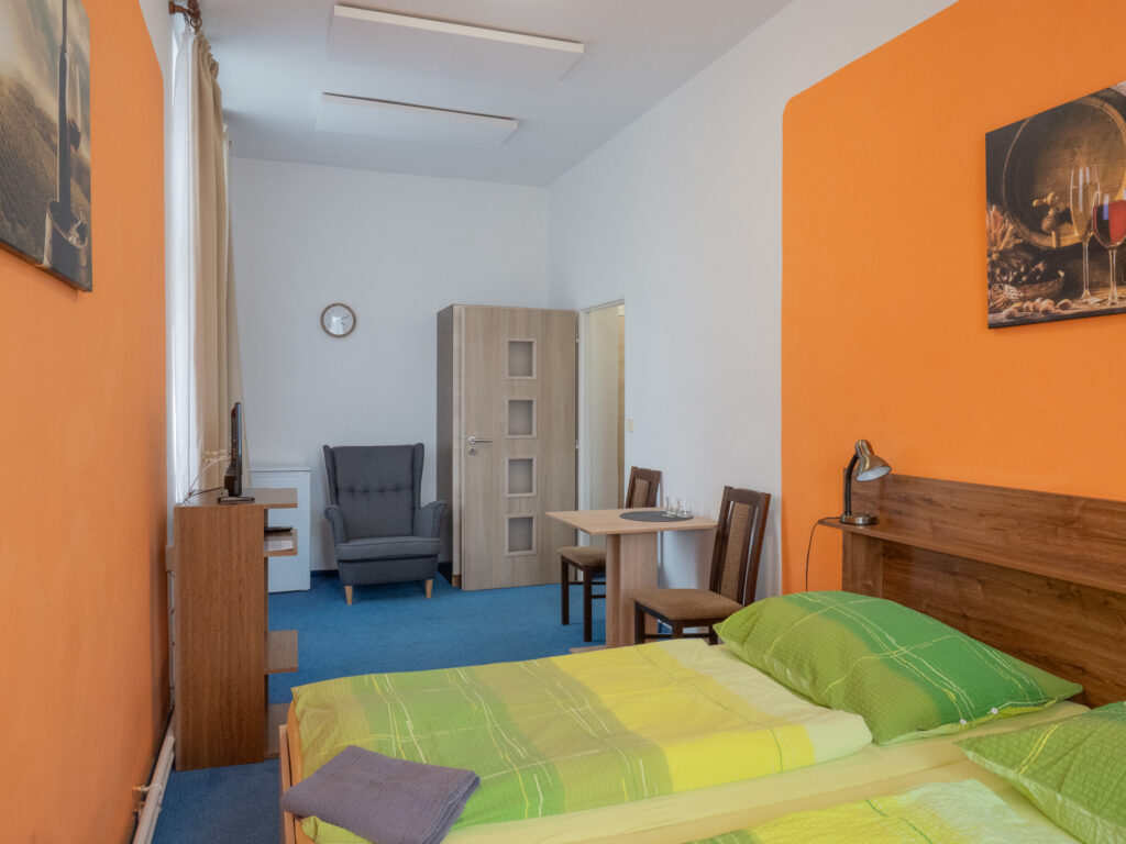 Hotel Club – jednolůžkový pokoj