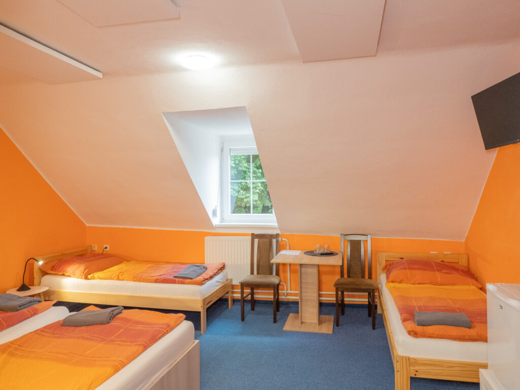 Hotel Club – čtyřlůžkový pokoj