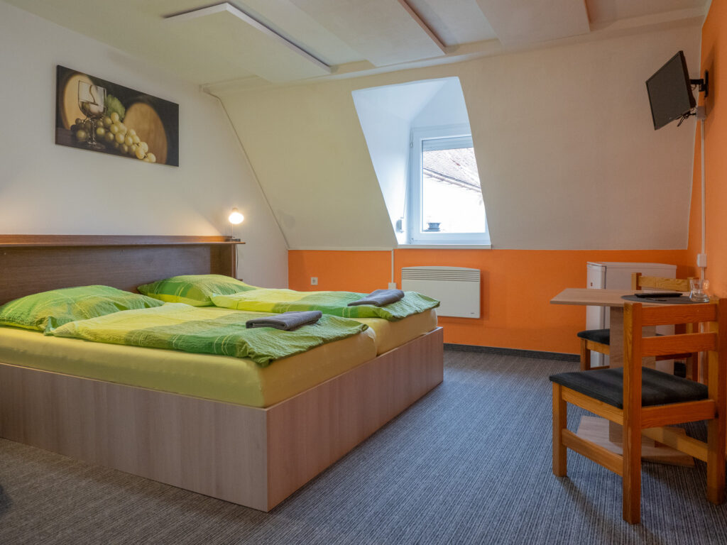 Hotel Club – dvoulůžkový pokoj