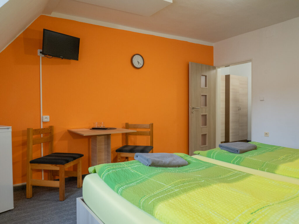 Hotel Club – dvoulůžkový pokoj
