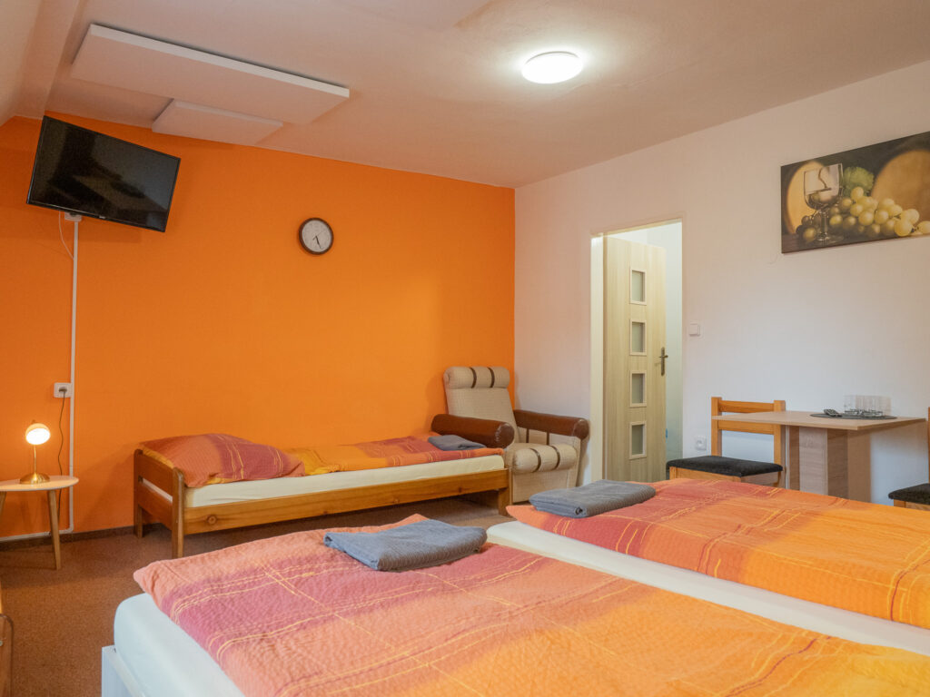 Hotel Club – čtyřlůžkový pokoj